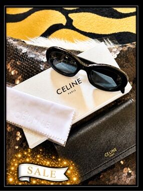 Celine Triomphe Oval Sunglasses